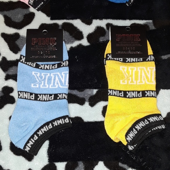 Pink vs Collegiate Collection Socks - Picture 4 of 8